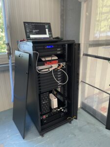 Serverschrank bei einem unserer Kunden in Solingen
